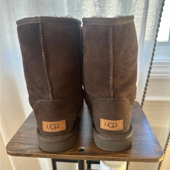 UGG Chocolate Suede Boots - Picture 3 of 6